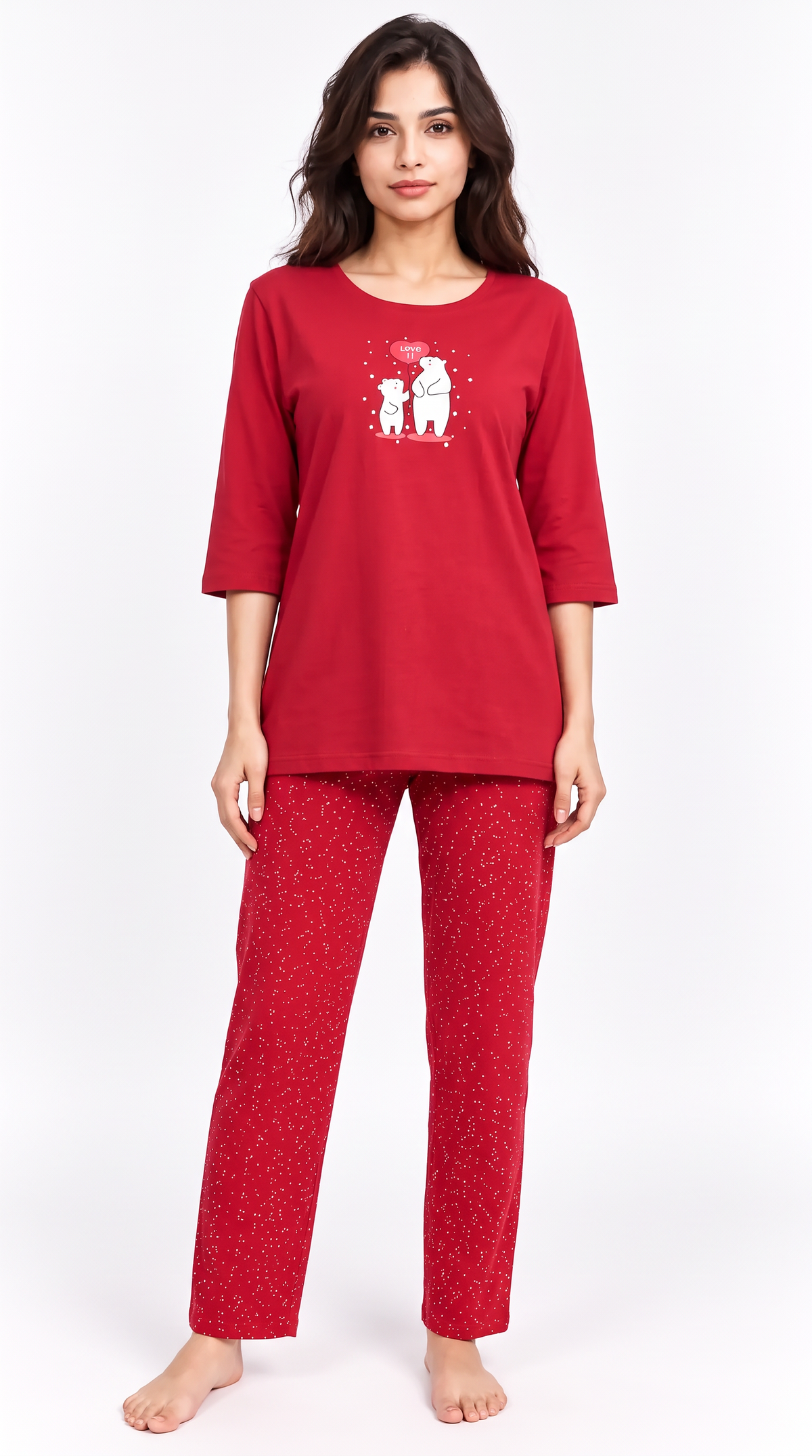 Long-sleeve T-shirt set