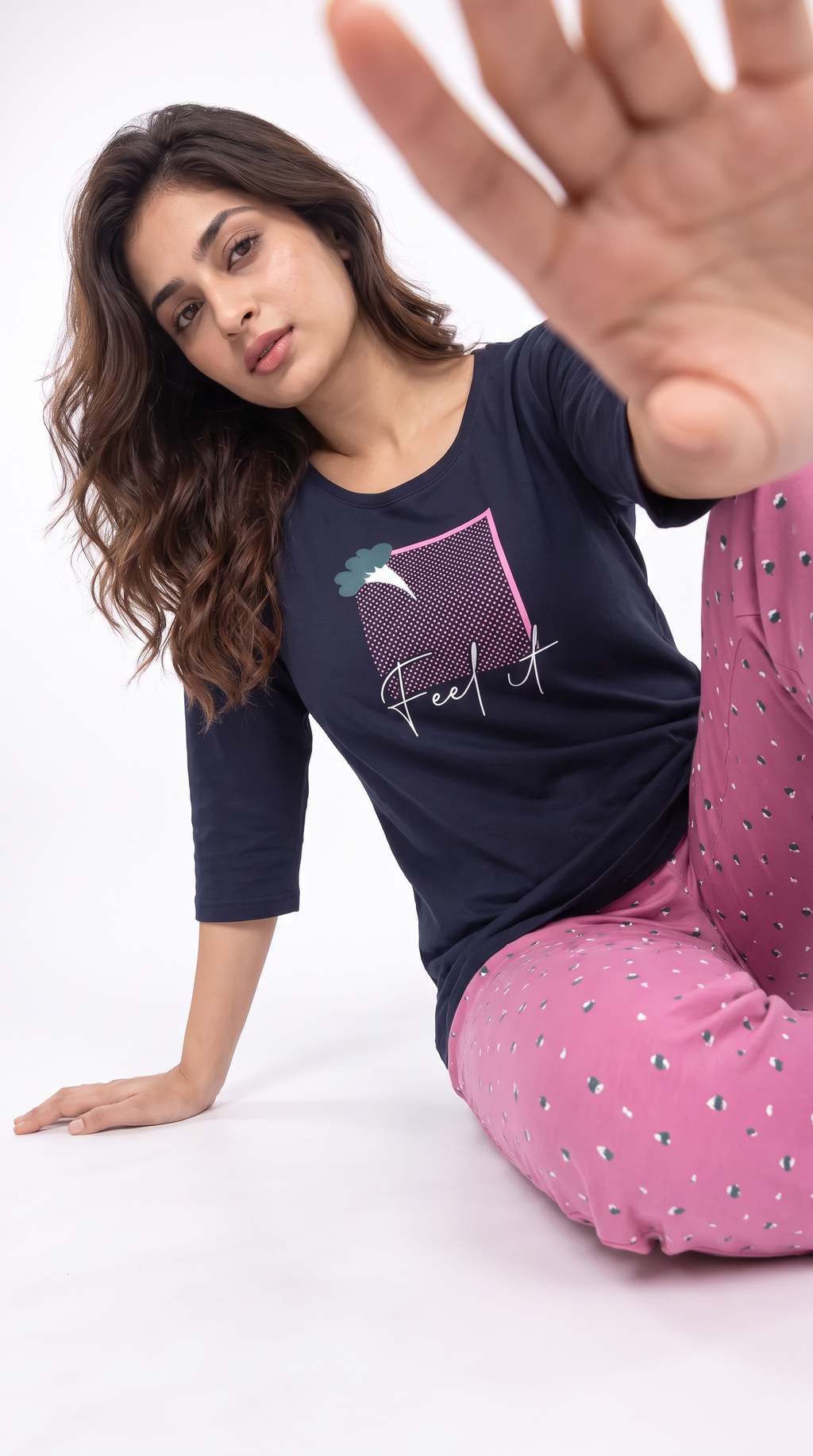 Long-sleeve T-shirt set