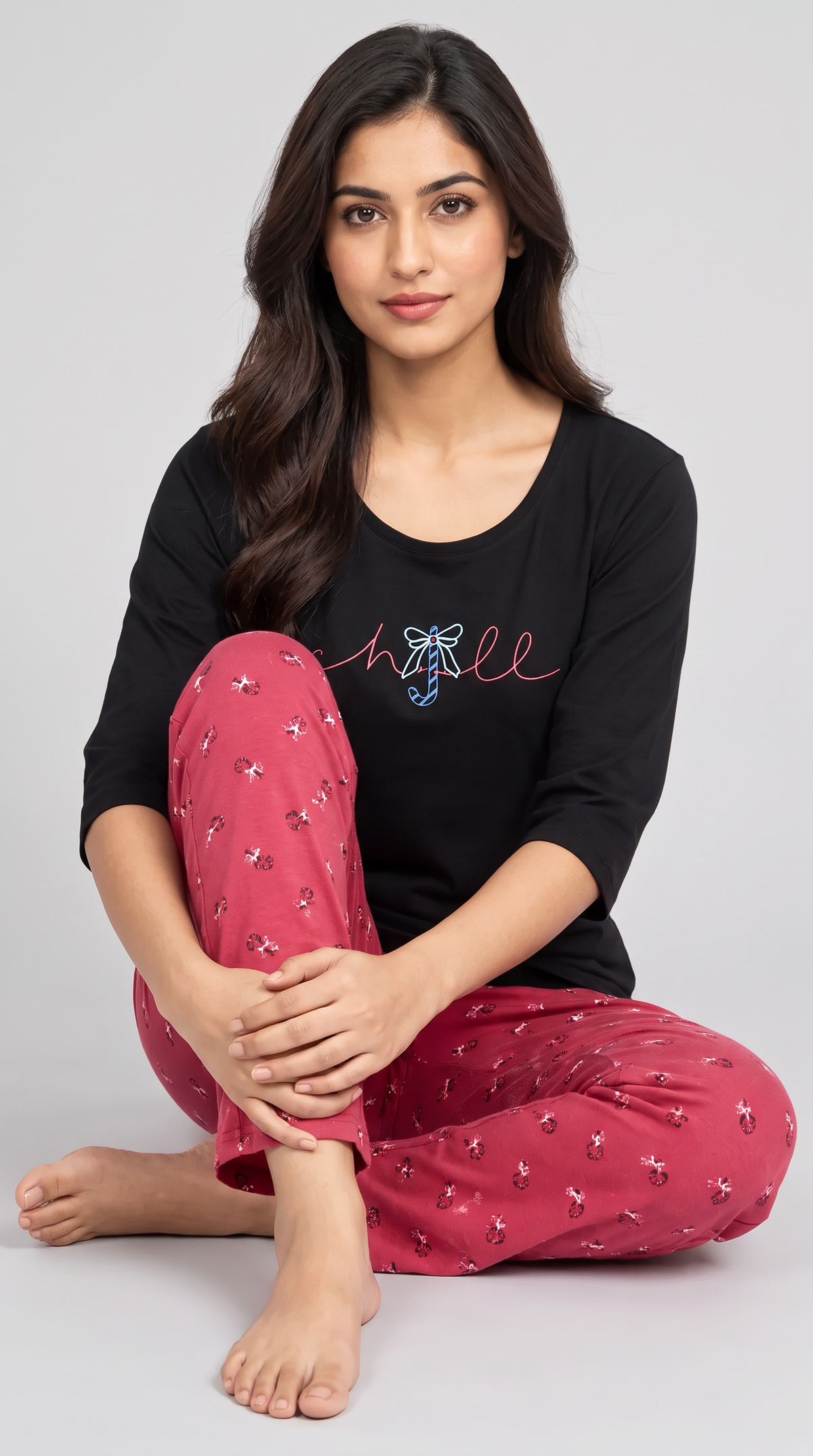 Long-sleeve T-shirt set
